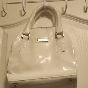 Versace Elegant White Satchel